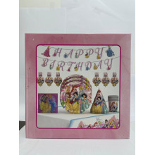 طقم حفلات شخصيات الاميرات (32 قطعة)