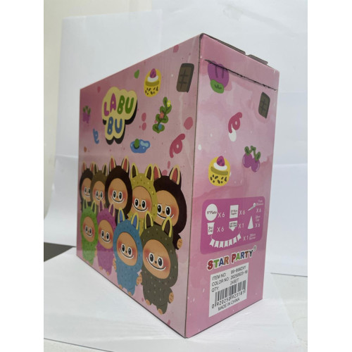 طقم حفلات شخصيات لابوبو (32 قطعة) طقم حفلات شخصيات لابوبو (32 قطعة)