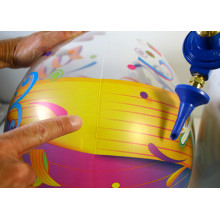 Bubble Inflator with Soft-Touch Push Valve