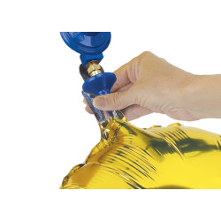 Bubble Inflator with Soft-Touch Push Valve