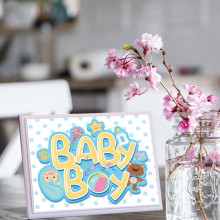 لوحة اهداء بعبارة BABY BOY لوحة اهداء بعبارة BABY BOY