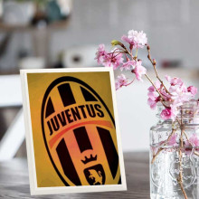 لوحة اهداء بشعار اليوفنتوس لوحة اهداء بشعار اليوفنتوس