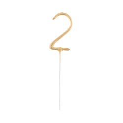 Golden Digit Sparkler 2