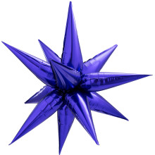 26 inch Purple Starburst Balloons 26 inch Purple Starburst Balloons