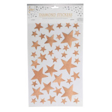 STARS STICKER ROSE GOLD STARS STICKER ROSE GOLD