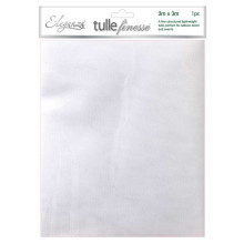 Eleganza Tulle Finesse 3m x 3m 1pc bag White Eleganza Tulle Finesse 3m x 3m 1pc bag White